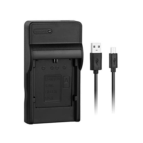 Caricabatterie rapido USB LP-E6 per fotocamera Canon LPE6 / LP-E6N, EOS 6D,...