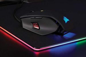 Corsair M65 PRO RGB Mouse Ottico da Gioco, Retroilluminato, 12000 Nero