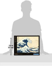 Carica l&#39;immagine nel visualizzatore di Gallery, Clementoni-La Grande Onda di Hokusa Museum Collection Puzzle, 1000 Pezzi, 39378