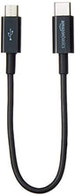 Carica l'immagine nel visualizzatore di Gallery, AmazonBasics - Cavo USB-C a Micro B 2.0, 15,2 cm, colore nero Nero - Ilgrandebazar