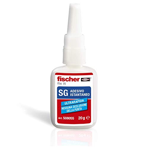 Fischer SG20 Adesivo istantaneo - Colla Ultra rapida Attacca Tutto per... - Ilgrandebazar