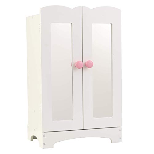KidKraft 60132 Armadio Lil' Doll in Legno per Bambole di 45 Cm con 6... - Ilgrandebazar