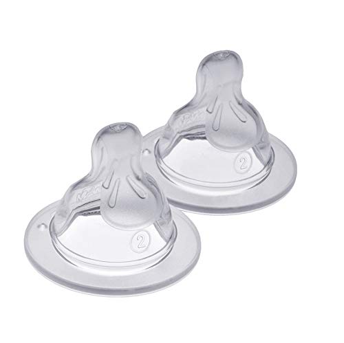 Mam FT0202 - Confezione da 2 tettarelle a flusso medio Flusso - Ilgrandebazar