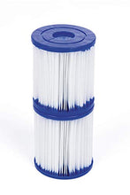 Carica l'immagine nel visualizzatore di Gallery, Bestway 58093 Filtro Cartuccia i per Pompe, Blu, 7.8x7.8x18.1 cm
