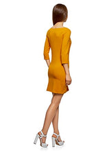 Carica l&#39;immagine nel visualizzatore di Gallery, oodji Ultra Donna Abito Basic in Maglia M, Arancione (5200n) - Ilgrandebazar