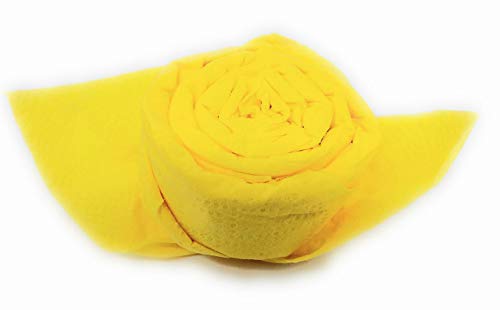 Tovaglioli Rosa in giallo, set da 12, per la compleanno, matrimono. - Ilgrandebazar