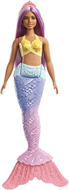 Barbie- Dreamtopia Bambola Sirena con Coda Arcobalena e Capelli Viola,... - Ilgrandebazar