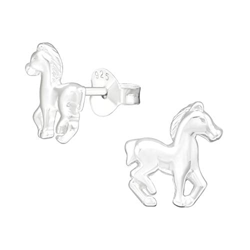 Laimons Kids Orecchini a pressione per bambini gioielli Cavallo... - Ilgrandebazar