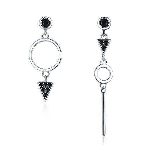 GDDX - Orecchini pendenti da donna in argento Sterling 925, con zirconi...