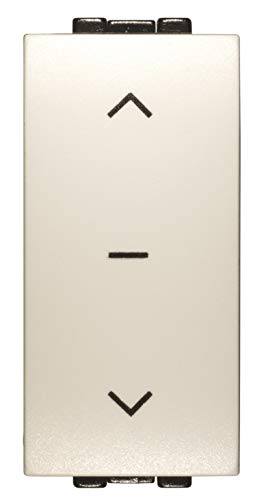 FEB 14022/WH Doppio Pulsante Interbloccato, Bianco - Ilgrandebazar