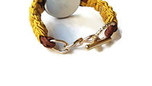 Carica l&#39;immagine nel visualizzatore di Gallery, Orologio Elegante da Polso Donna Marrone Oro Bracciale di Nastro Regolabile... - Ilgrandebazar