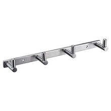 Carica l'immagine nel visualizzatore di Gallery, IMIEE Appendiabiti a Parete con 4 Ganci Portasciugamani Bagno 4 Ganci-22.5cm - Ilgrandebazar