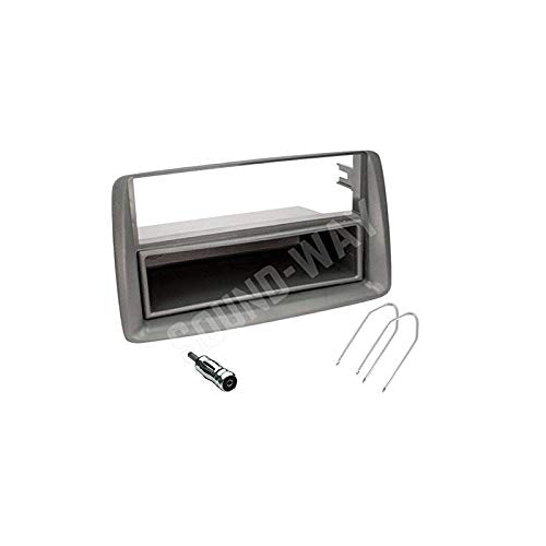 Sound Way Kit Montaggio autoradio Adattatore 1 DIN per Fiat Panda 2002-2012... - Ilgrandebazar