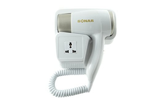 ASCIUGACAPELLI PHON DA PARETE MURO CASA BAGNO ALBERGO 2000W SN-3588 - Ilgrandebazar