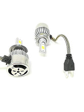 Carica l'immagine nel visualizzatore di Gallery, TEMPO DI SALDI Coppia Di Lampade A Led Per Auto Moto C6 H7 6000K Fari Luce...