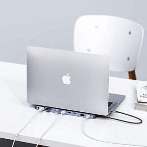 CHOETECH Hub USB C MacBook PRO 2020, 11 in 1 Docking Station C con 4K...