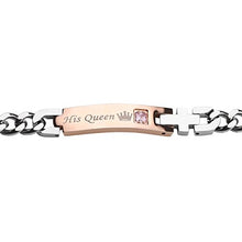 Carica l&#39;immagine nel visualizzatore di Gallery, Zysta Braccialetto d&#39;Amore Bracciali per Coppia lovers lui &amp; lei...