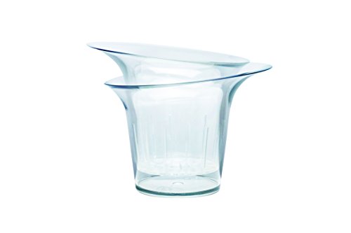 Hobby Flower Adel - piatto tondo per orchidee e irrigazione, 20 x Trasparente