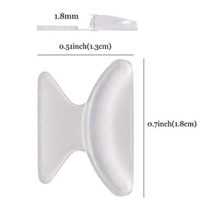 JZZJ 10 Paia 1.8 mm Naselli per Occhiali da Vista Cuscinetti Anti-Scivolo... - Ilgrandebazar
