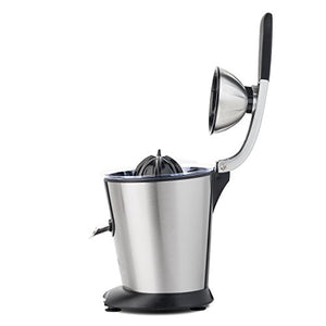 H.Koenig AGR80 Spremiagrumi Elettrico, Braccio articolato, Acciaio Inox,... - Ilgrandebazar