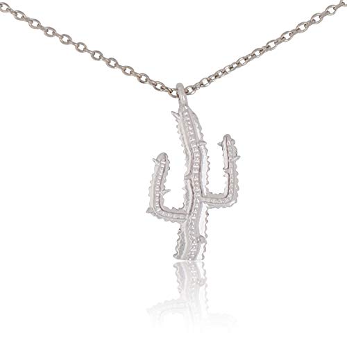 My Very Best Da Donna Rimanere Tagliente Cactus Ottone placcato argento - Ilgrandebazar