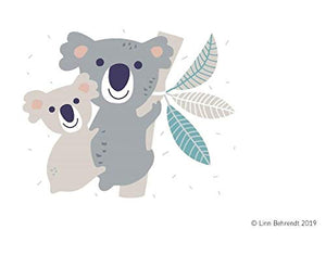 Rotho Babydesign Coprifasciatoio, Da 0 mesi, 70 x 50 cm, Bianco con koala