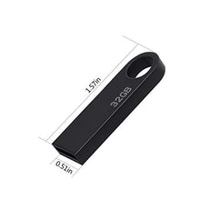 Carica l&#39;immagine nel visualizzatore di Gallery, Chiavetta USB 32 GB, Mini PenDrive 32 Giga Metallo 32GB PEN Black
