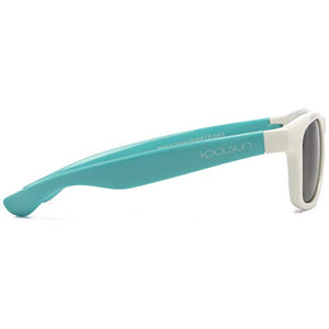 KOOLSUN - Wave - Occhiali da sole per bambini (1-5 1-5 anni, Acquario Bianco.
