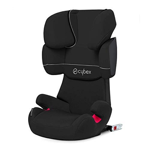 Cybex Silver Solution X-Fix, Seggiolino Auto per Bambini, Nero (Black Pure) - Ilgrandebazar
