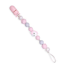 Carica l&#39;immagine nel visualizzatore di Gallery, PREMYO Catenella Portaciuccio Bimba Unicorno – Perle di One Size, Rosa