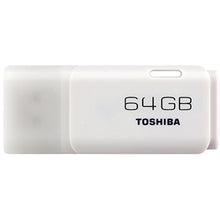Carica l&#39;immagine nel visualizzatore di Gallery, Toshiba Hayabusa Pendrive 64GB, Chiavetta USB 2.0, 18 MB/s, 64 Gb, Bianco - Ilgrandebazar