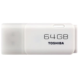 Toshiba Hayabusa Pendrive 64GB, Chiavetta USB 2.0, 18 MB/s, 64 Gb, Bianco - Ilgrandebazar