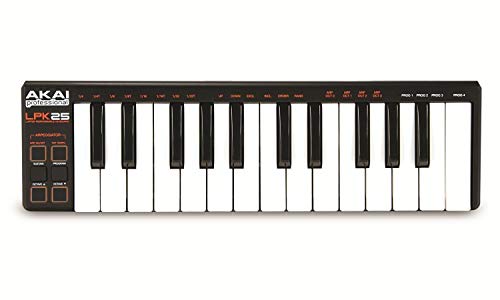 AKAI Professional LPK25 Tastiera Controller MIDI Portatile, USB, con 25...