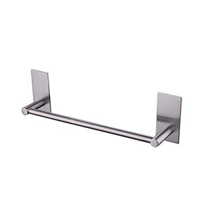 KES Porta Asciugamani Singola 12 Pollici 3M Auto Adesivo 30 CM, Base Quadrata - Ilgrandebazar