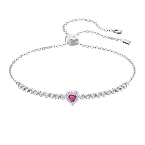Swarovski Bracciale One, Cristallo Rosso, Rodiato, da Donna - Ilgrandebazar