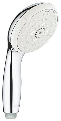 Grohe 28261002 Manopola Doccia a 3 Getti Tempesta, Cromo 3 Getti, - Ilgrandebazar
