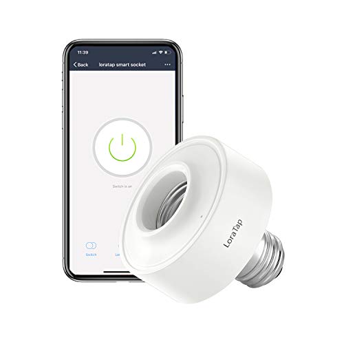 Smart WiFi Portalampada E27, LoraTap Wireless Adattatore per LED Lampadina... - Ilgrandebazar