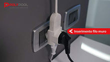 Carica l&#39;immagine nel visualizzatore di Gallery, Poly Pool PP2351 Adattatore Triplo con 2 Prese Bivalenti, 1 Presa Bianco - Ilgrandebazar