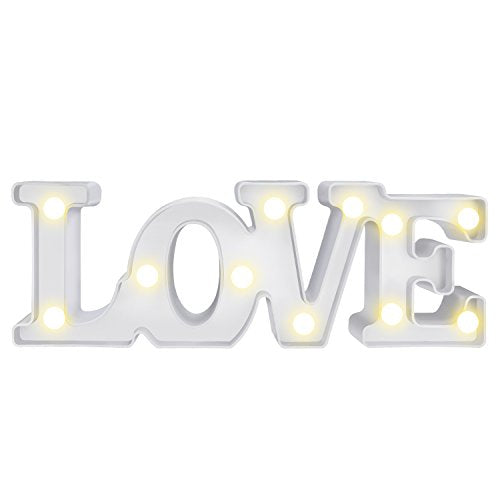 LOVE Lampada Notturna MOOKLIN Comodino Luce LED - Ilgrandebazar