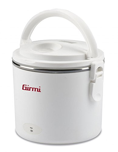 Girmi 1695 Scaldavivande Elettrico, Acciaio Inossidabile, Bianco, 16.5 cm