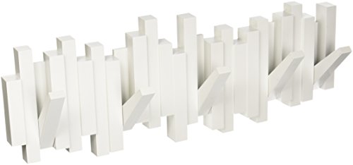 Umbra Ganci da Parete Ribaltabili, Bianco - Ilgrandebazar