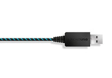 Carica l&#39;immagine nel visualizzatore di Gallery, Lioncast Cavo Ricarica Controller per PS4/Xbox 4m controller, Blu e Nero - Ilgrandebazar