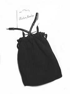 NARENDRA 40-60 Cm Collana In Pelle Corda Di Cera Catena Con Chiusura In Acciaio Inossidabile Color Oro Per Uomo Donna Collana Fai Da Te Fabbricazione - Nero 1,5 Mm, 40 Cm - Foto 8