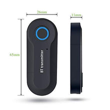 Carica l&#39;immagine nel visualizzatore di Gallery, Aigoss Trasmettitore Bluetooth, Aupolo Adattatore Wireless Portatile Nero - Ilgrandebazar