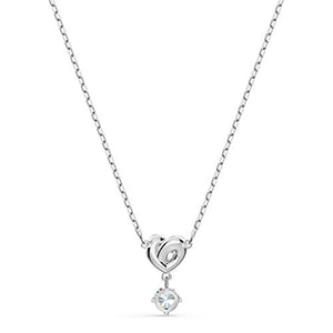 Swarovski Collana con Ciondolo Donna Placcato_Oro Cristallo Rotonda - 5517928 - Ilgrandebazar