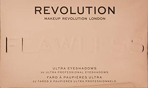 Makeup Revolution - Palette di 32 ombretti Ultra - Flawless, 16g - Ilgrandebazar