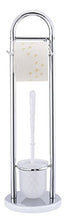 Carica l&#39;immagine nel visualizzatore di Gallery, Wenko 15438100 Chrome Exclusiv Colonnina Portarotolo e Portascopino Cromo - Ilgrandebazar