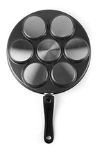 Carica l&#39;immagine nel visualizzatore di Gallery, Excelsa Disco Cook Padella 7 Scomparti per Pancake/Crepes, Diametro: 28 cm,...
