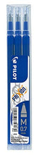 Carica l'immagine nel visualizzatore di Gallery, Pilot BLS-FR7-L-S3 Frixion Ball Refill per Penna a Sfera, 0.7 mm, Confezione da 3, Blu