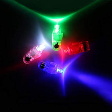 Carica l&#39;immagine nel visualizzatore di Gallery, Kohree 100 pezzi Dita Luci LED Finger Lights Giocattolo di Festa Anelli IT - Ilgrandebazar